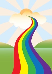 Meine Dogge stirbt und geht über die Regenbogenbrücke